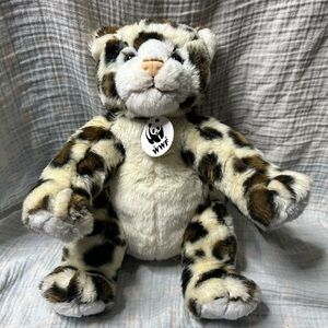 Build A Bear WWF Leopard Plush Stuffed Animal
